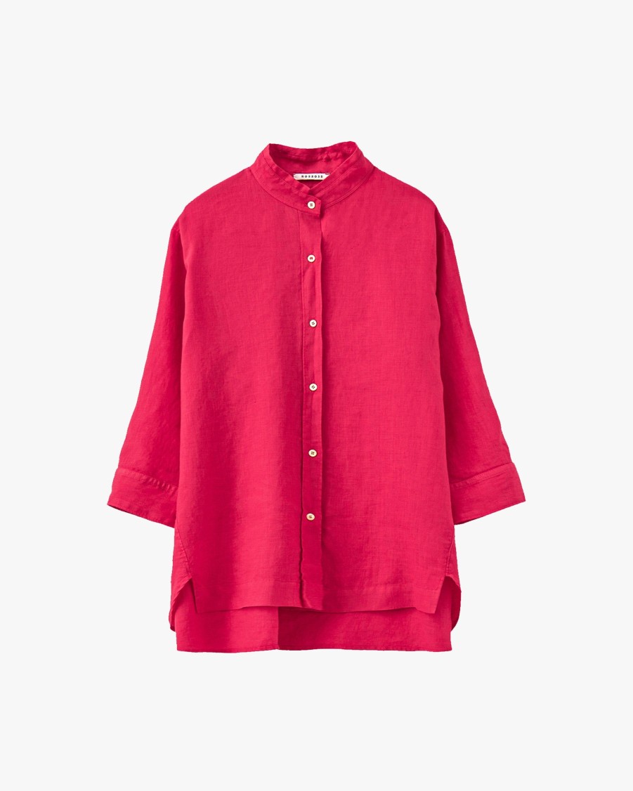 ROSSO 35 Blouses | Linen Blouse