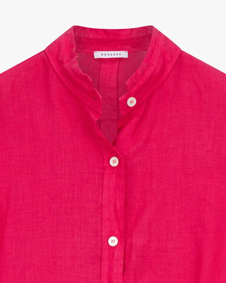 ROSSO 35 Blouses | Linen Blouse