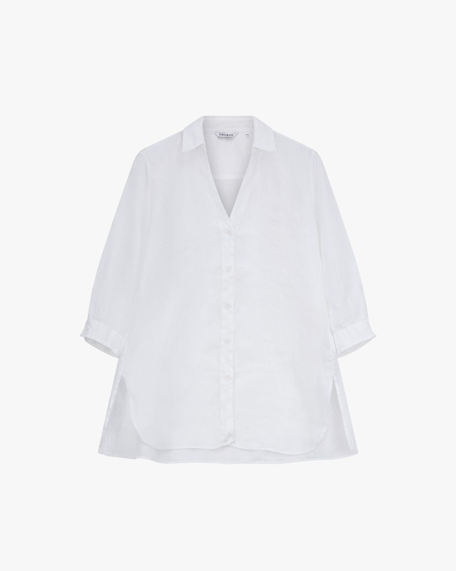 CALIBAN Blouses | Linen Blouse