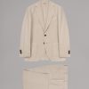 DANTENDORFER Suits | Cotton Linen Blend Suit