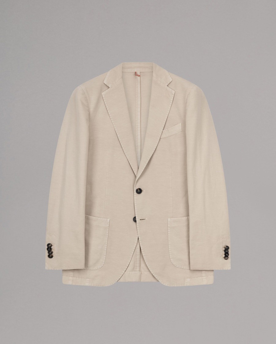 DANTENDORFER Suits | Cotton Linen Blend Suit