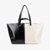 CAHU Bags | The Pratique Zipped B&W Bag