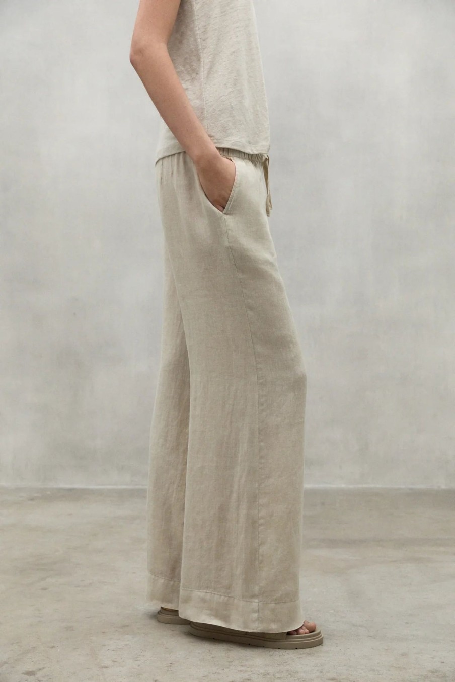 ECOALF Trousers | Mosa Linen Trousers