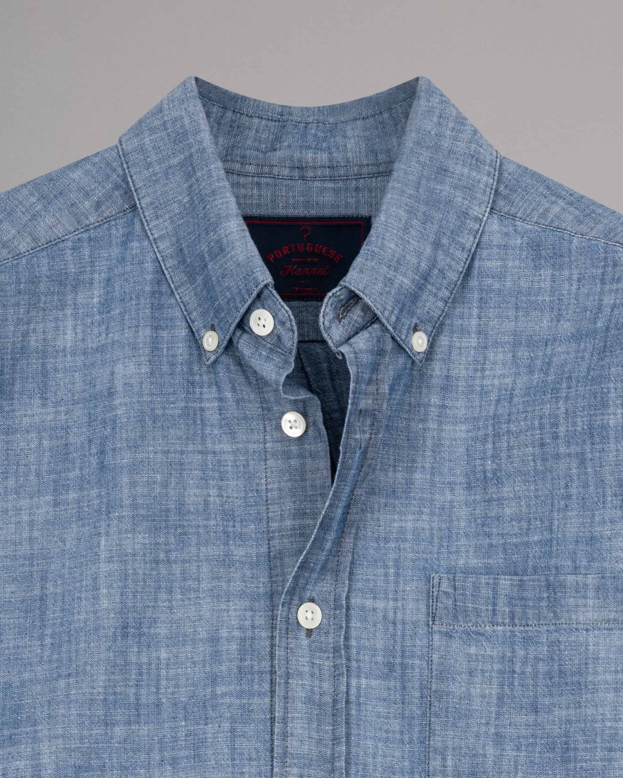 PORTUGUESE FLANNEL Shirts | Chambray Cotton Shirt