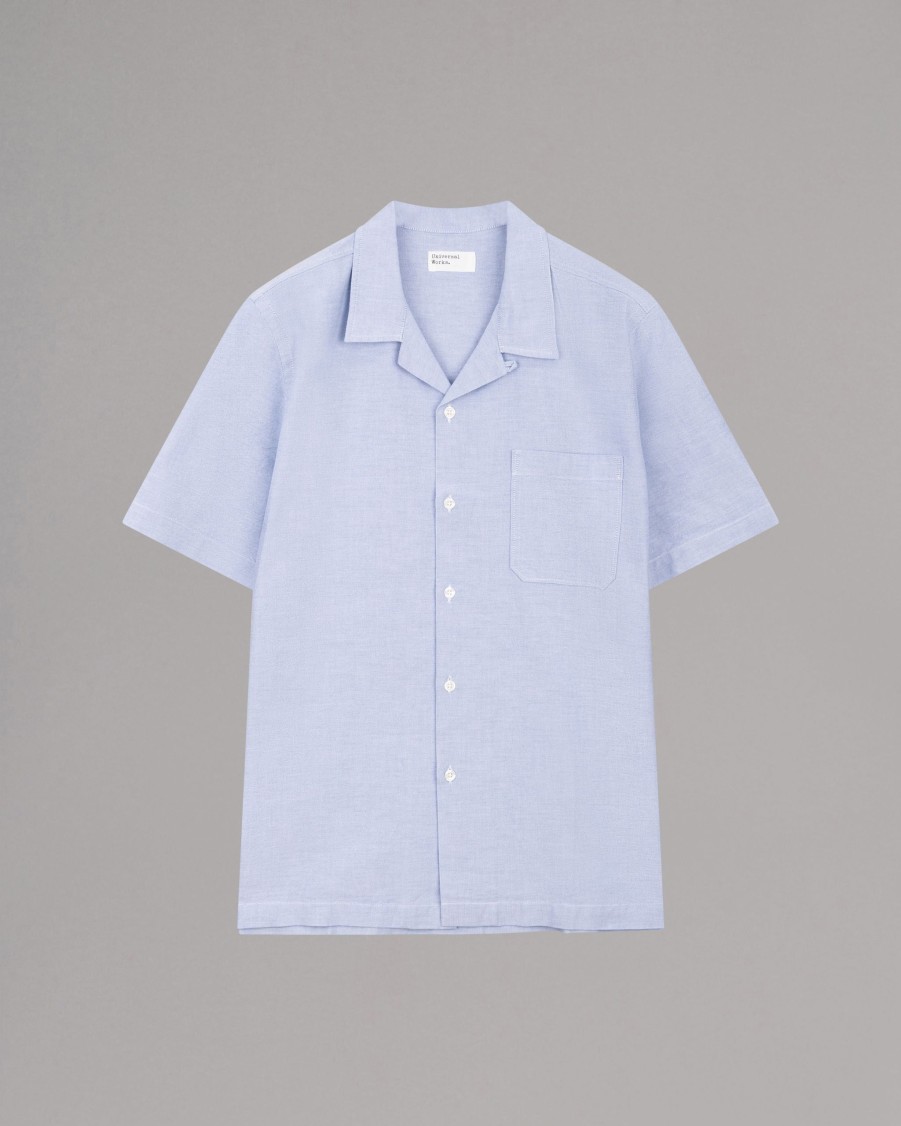 UNIVERSAL WORKS Shirts | Road Short Sleeve Shirt