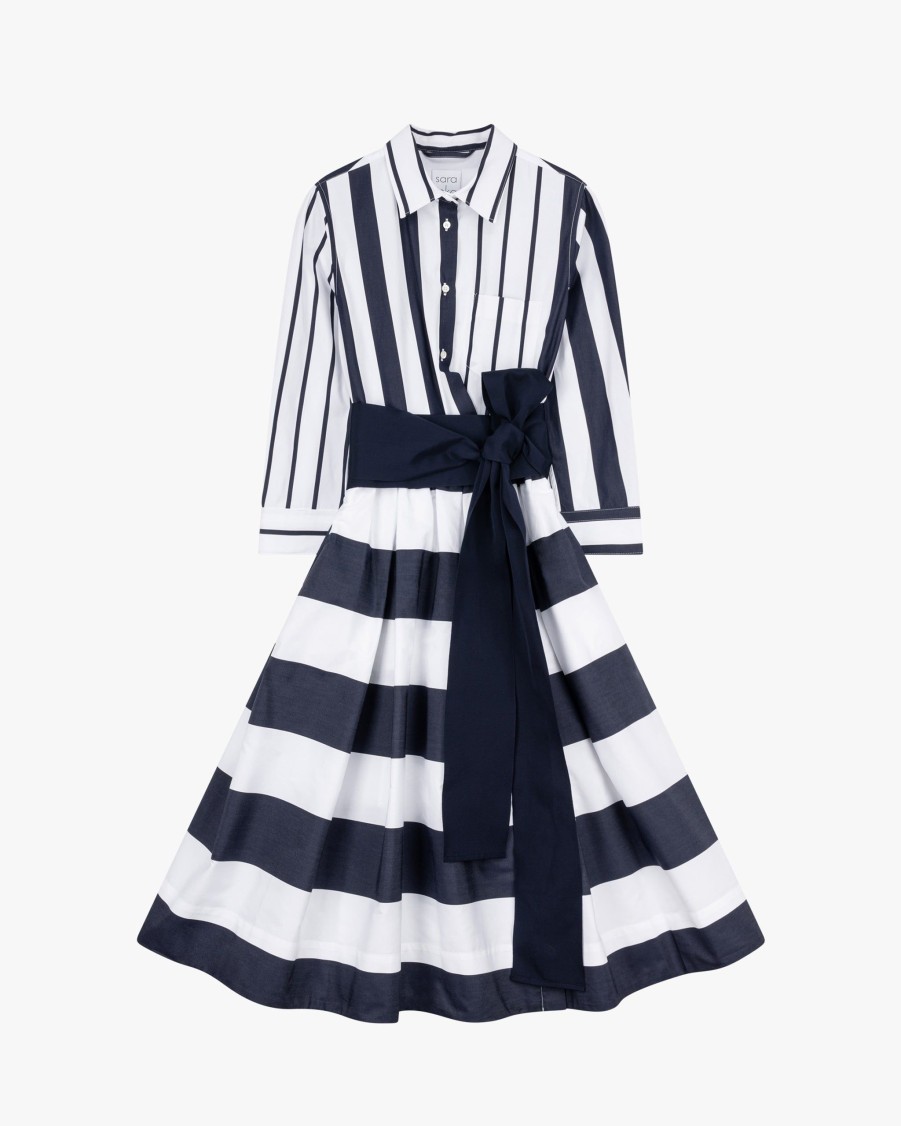 SARA ROKA Dresses | Elenat Cotton Dress