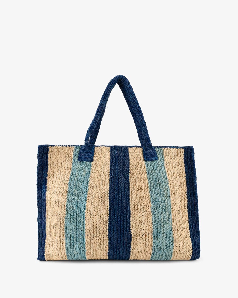 GABRIELE FRANTZEN Bags | Striped Raffia Bag