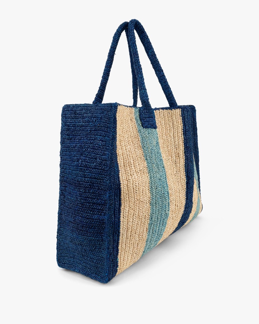 GABRIELE FRANTZEN Bags | Striped Raffia Bag