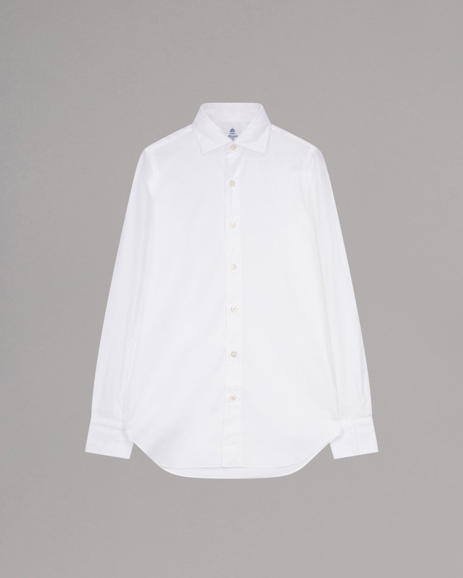 FINAMORE Shirts | Luigi Cotton Shirt