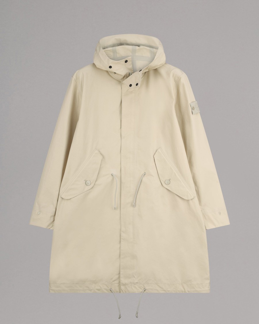 STONE ISLAND Coats | Hooded Cotton Parka