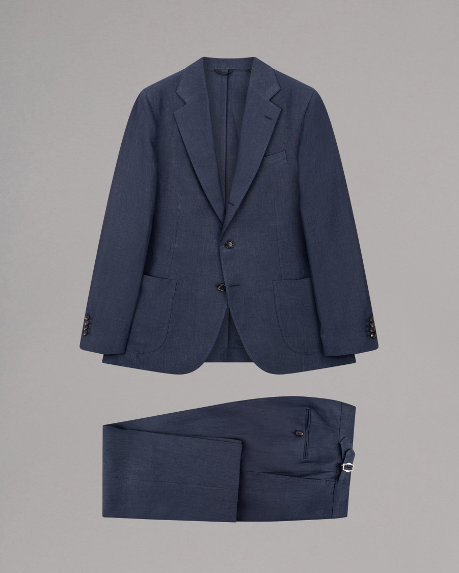 DE PETRILLO Suits | Posilipo Linen Suit