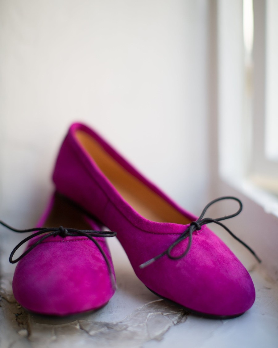 VIRREINA Ballet Flats & Moccasins | Suede Ballerinas