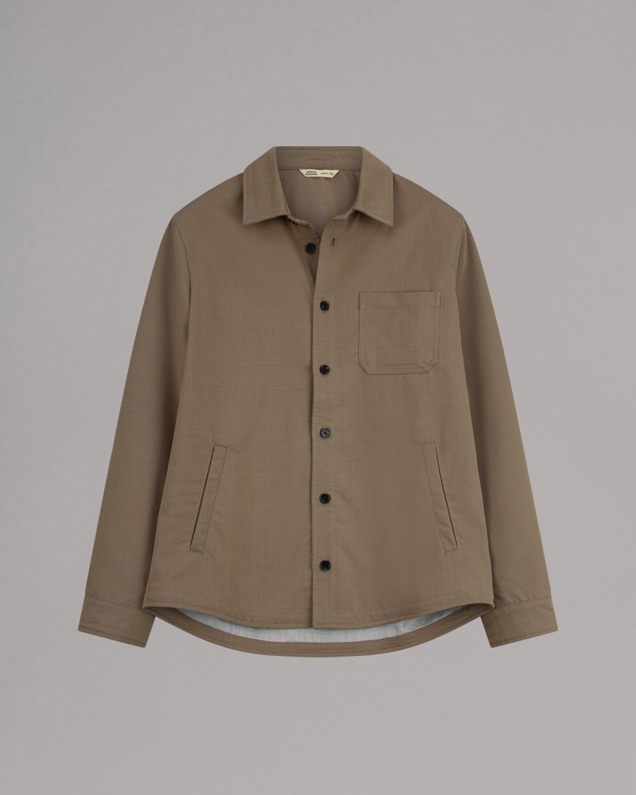 MAURIZIO BALDASSARI Overshirts | Wool Blend Overshirt