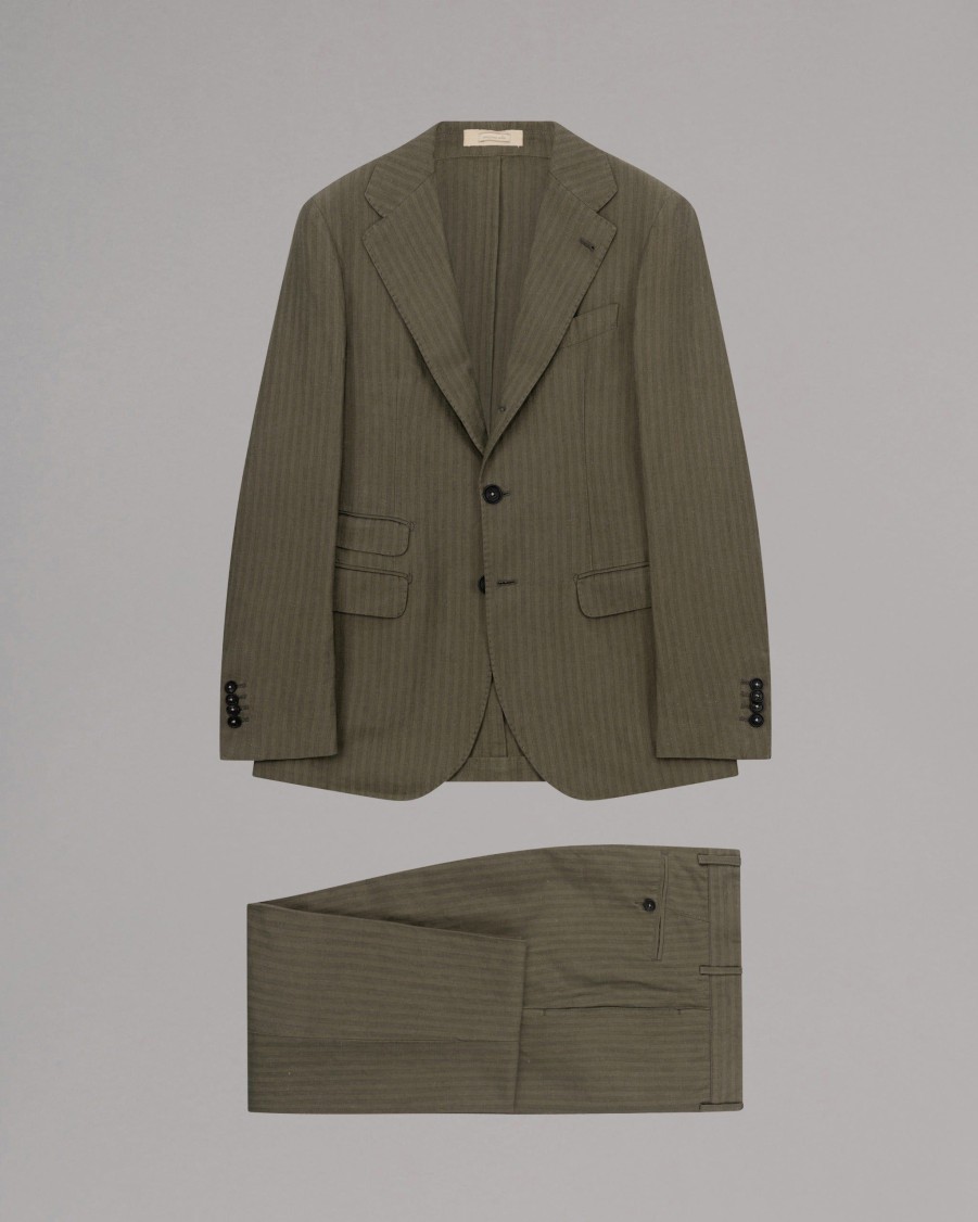 MASSIMO ALBA Suits | Sloop Linen-Cotton Blend-Suit